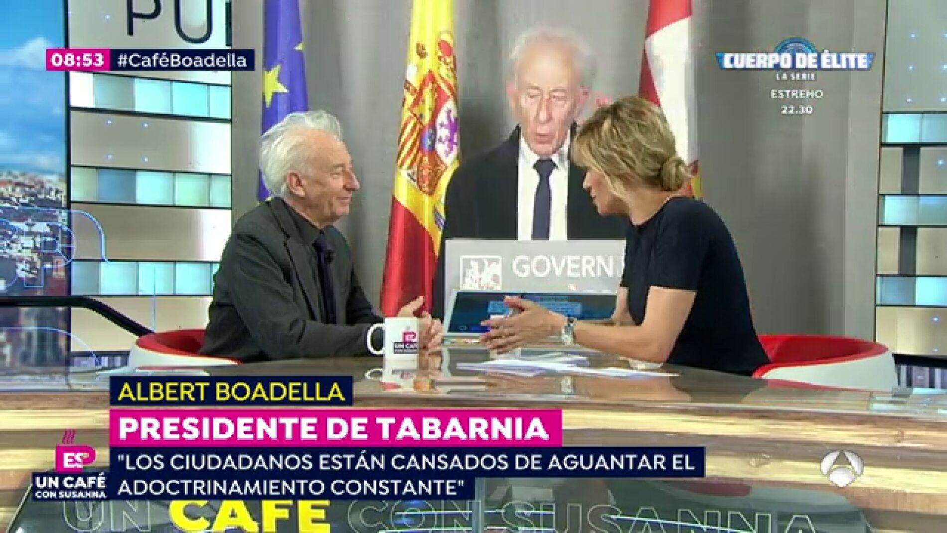 El presidente de Tabarnia 'en el exilio', sobre los independentistas: &ldquo;Viven en una ficci&oacute;n que no tiene l&iacute;mites&rdquo; 