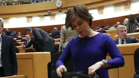 Soraya Saénz de Santamaría en el Senado Soraya Saénz de Santamaría en el Senado