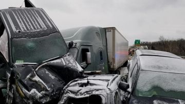Accidente múltiple en Missouri