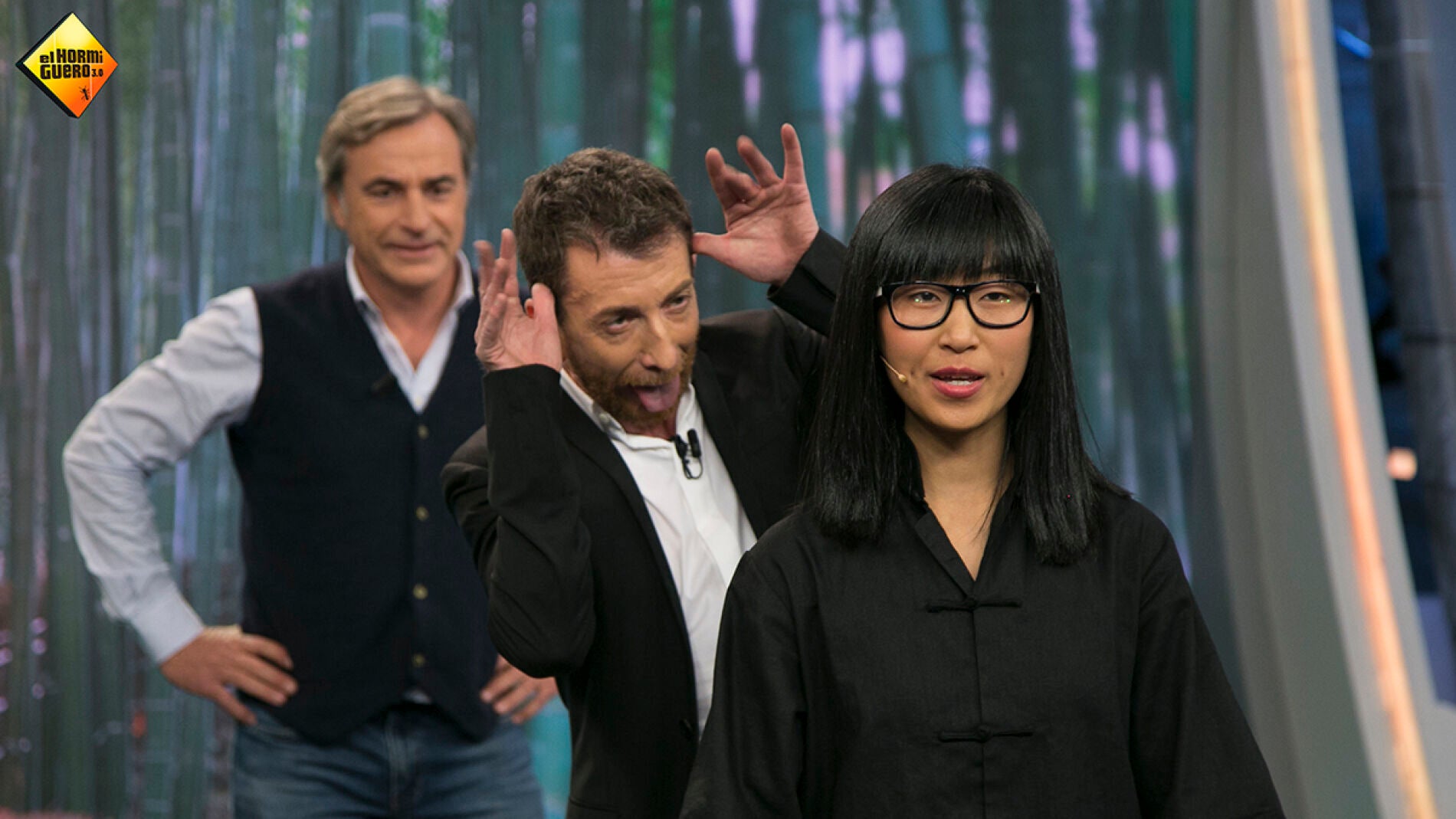 Yibing ense&ntilde;a en 'El Hormiguero 3.0' algunos de los mejores movimientos de Kung-fu