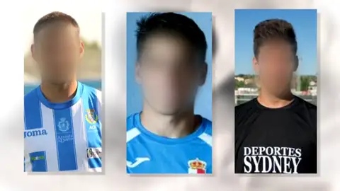 Los tres exjugadores de la Arandina acusados de abusar sexualmente de una menor Los tres exjugadores de la Arandina acusados de abusar sexualmente de una menor