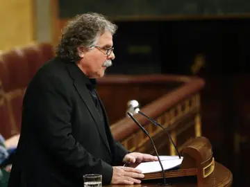 El portavoz de ERC en el Congreso, Joan Tardà El portavoz de ERC en el Congreso, Joan Tardà