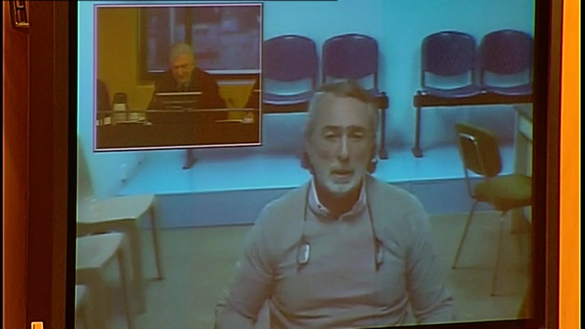 Francisco Correa durante su comparecencia por videoconferencia ante la comisión del Congreso Francisco Correa durante su comparecencia por videoconferencia ante la comisión del Congreso