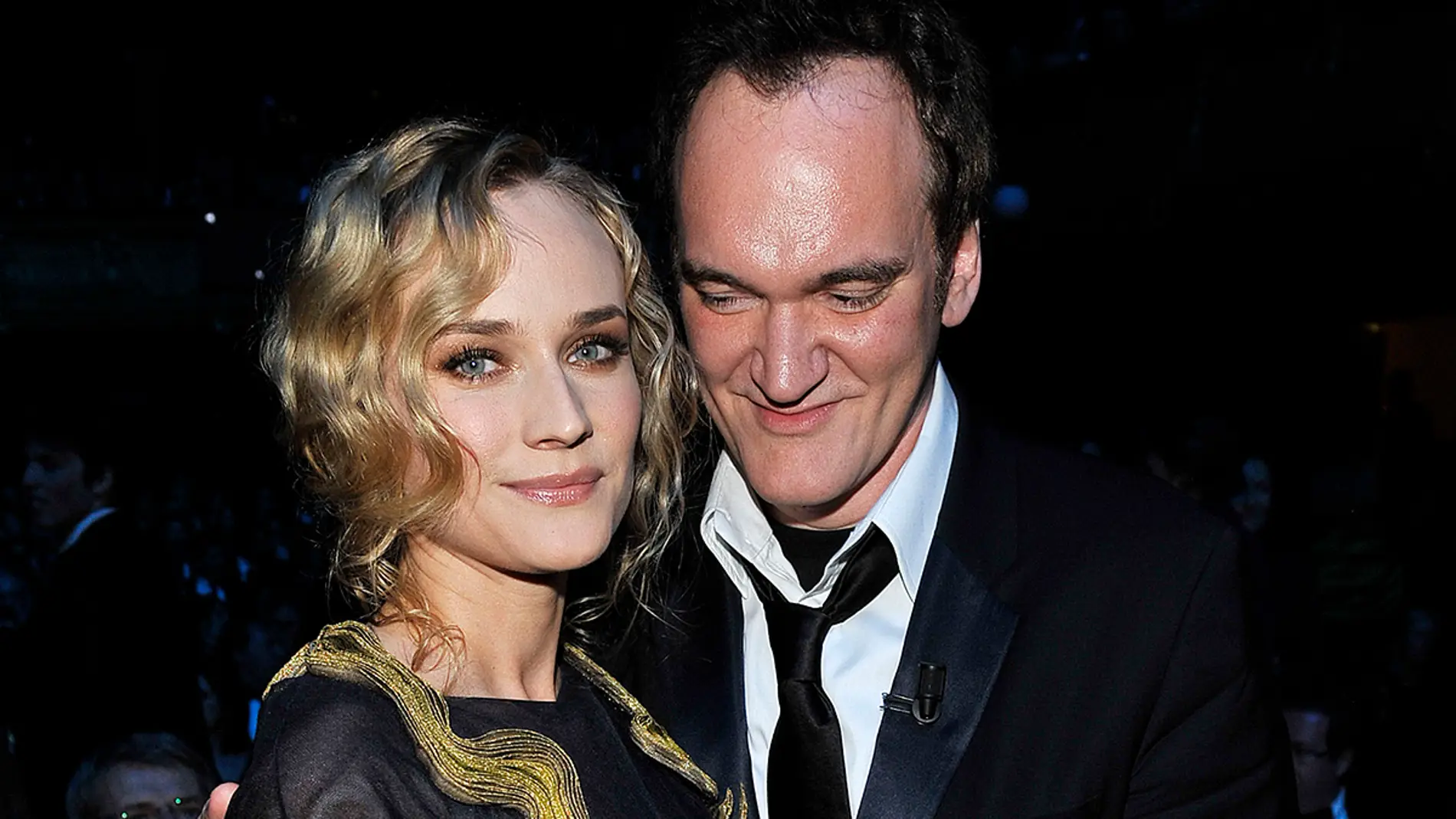 Diane Kruger junto a Quentin Tarantino