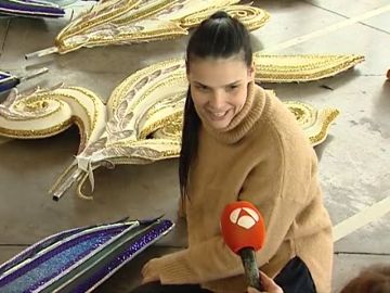 Saida Prieto vuelve a subirse al escenario y aspira a Reina del Carnaval de Tenerife