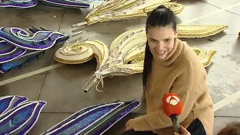 Saida Prieto vuelve a subirse al escenario y aspira a Reina del Carnaval de Tenerife Saida Prieto vuelve a subirse al escenario y aspira a Reina del Carnaval de Tenerife