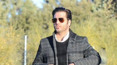 El momento en el que David Bustamante conoció a la jugadora de golf asesinada Celia Barquín