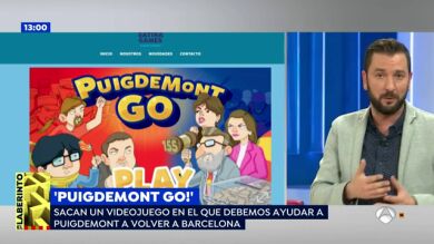 Los creadores del videojuego de 'Puigdemont Go': 