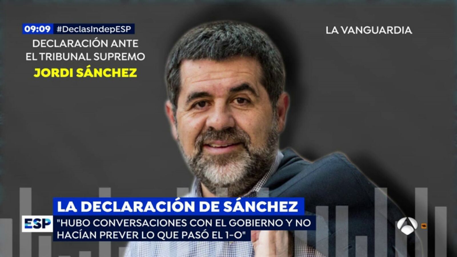 Jordi Sànchez, ante el juez: 