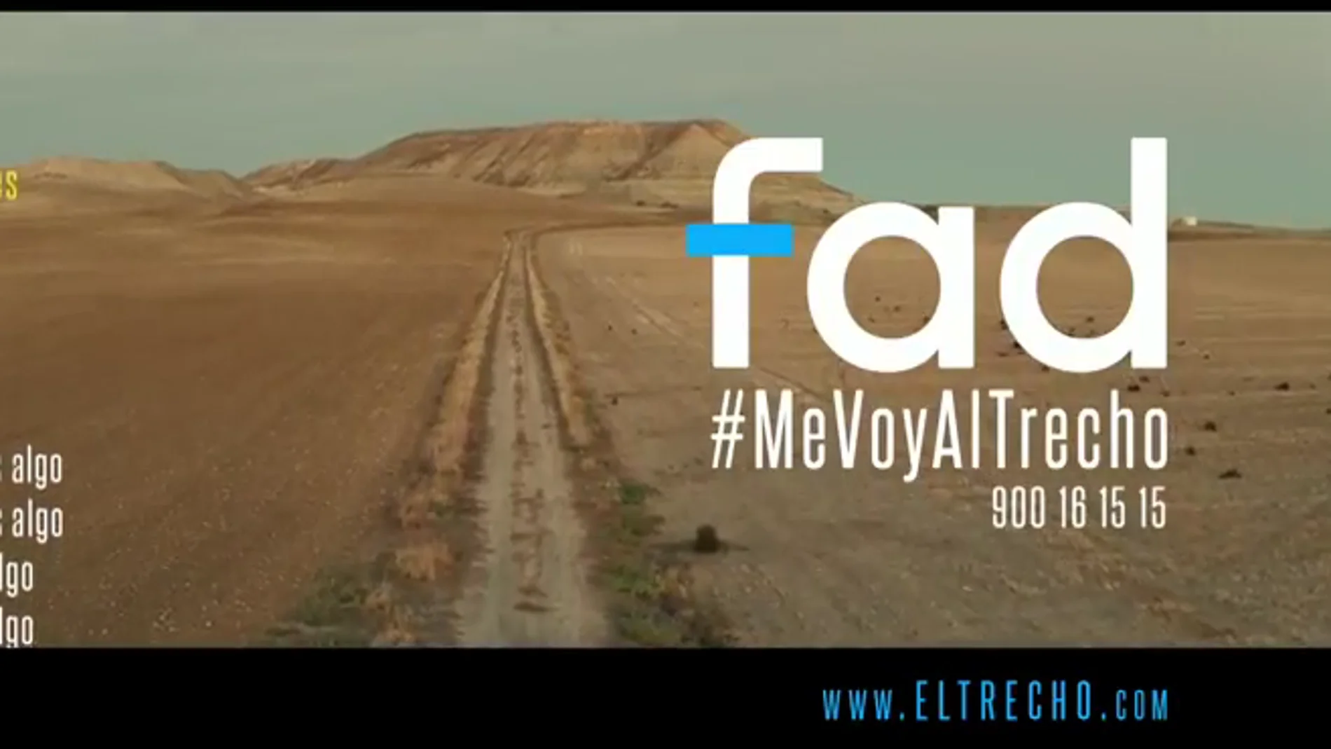 FAD, Me voy al trecho FAD, Me voy al trecho