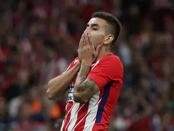 Correa se lamenta en un partido Correa se lamenta en un partido