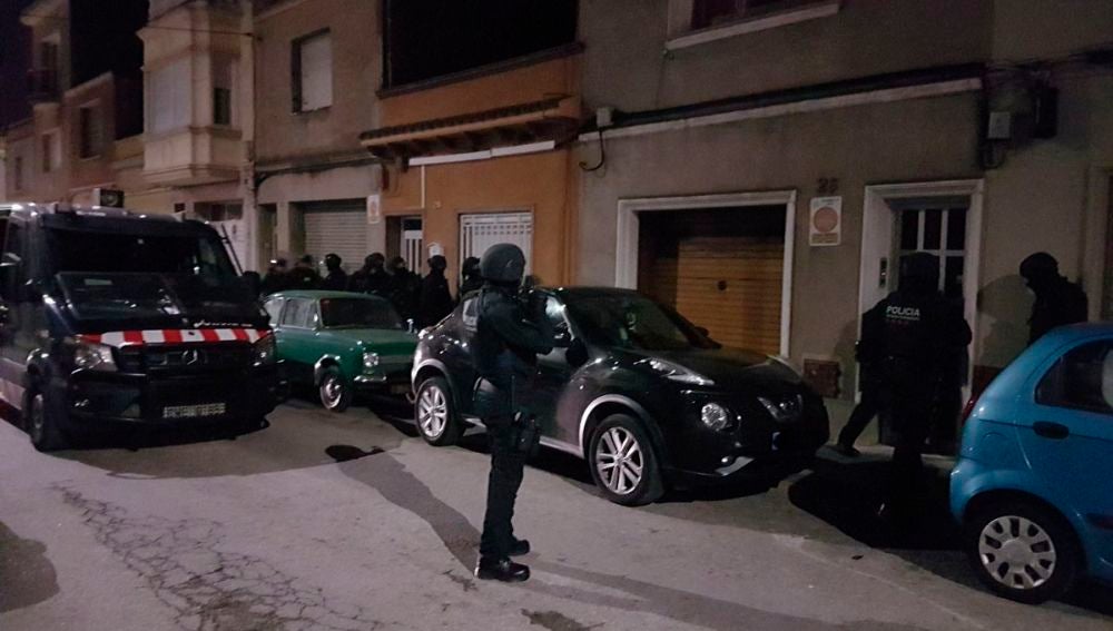 Operación policial de los Mossos