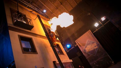 Rubén salva la vida de un gato atrapado en un incendio