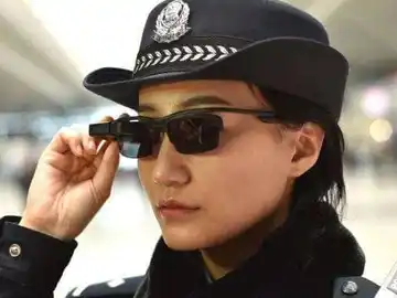 Gafas que utilizan los policías en China Gafas que utilizan los policías en China