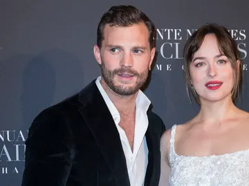Jamie Dornan junto a Dakota Johnson Jamie Dornan junto a Dakota Johnson