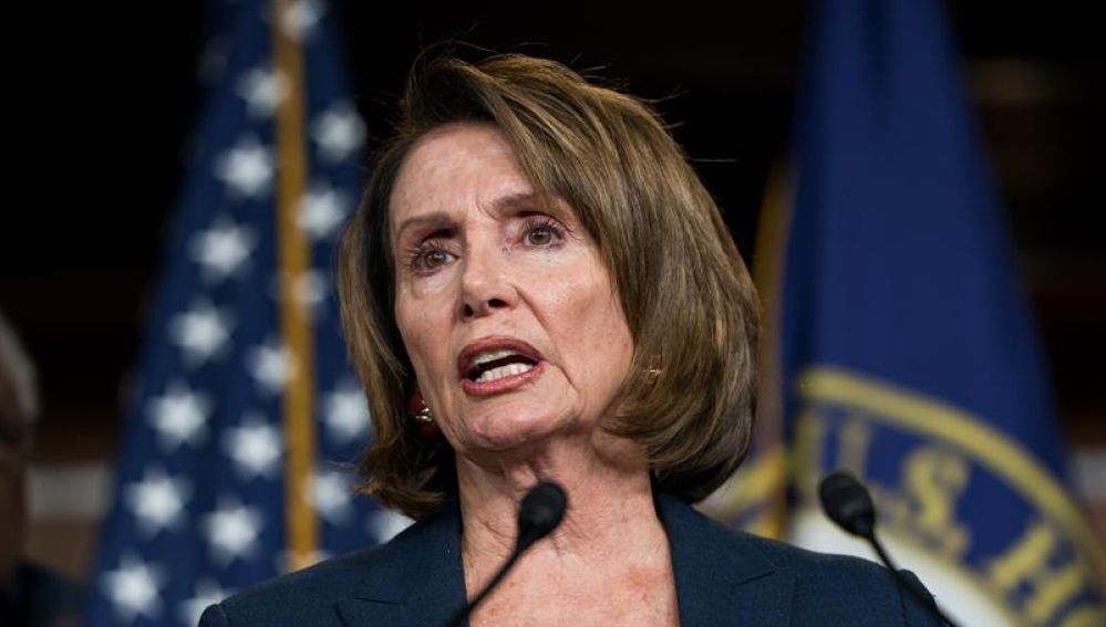 La demócrata, Nancy Pelosi