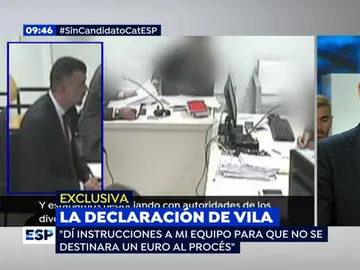 Santi Vila, en su declaración por la organización del referéndum: "He llegado tan lejos por mi amistad con Puigdemont" Santi Vila, en su declaración por la organización del referéndum: "He llegado tan lejos por mi amistad con Puigdemont"