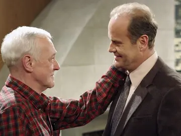 Kelsey Grammer y John Mahoney en 'Frasier' Kelsey Grammer y John Mahoney en 'Frasier'