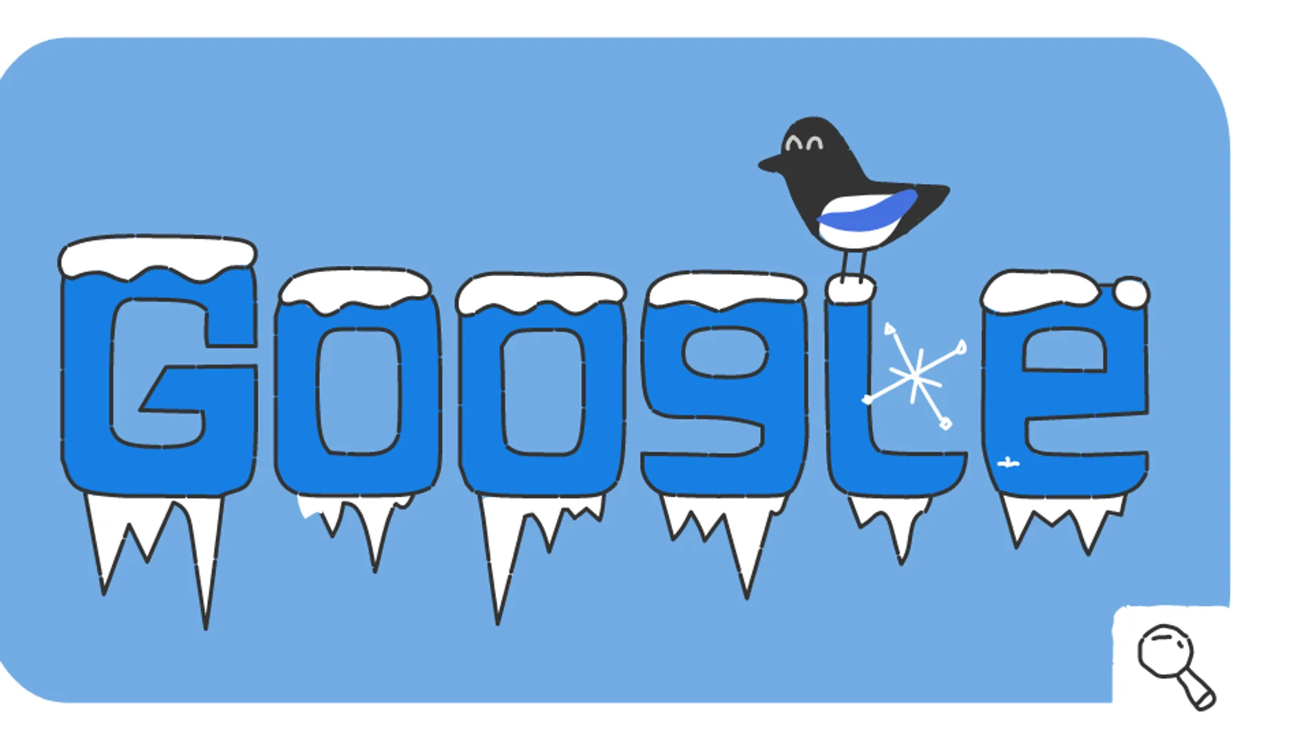 El 'Doodle' de Google para celebrar los Juegos de Invierno El 'Doodle' de Google para celebrar los Juegos de Invierno