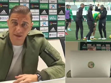 Joaquín se 'venga' de la broma del Betis Joaquín se 'venga' de la broma del Betis