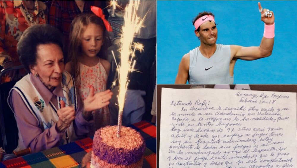 La carta que emociona a Nadal