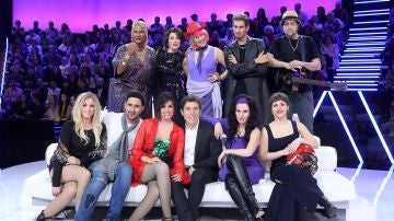 Los concursantes de 'Tu cara me suena' en la decimoséptima gala