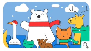 El Doodle de Google con motivo de los Juegos de Invierno El Doodle de Google con motivo de los Juegos de Invierno