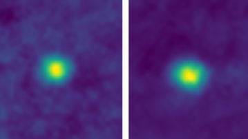 Imágenes de un par de objetos del Cinturón de Kuiper 