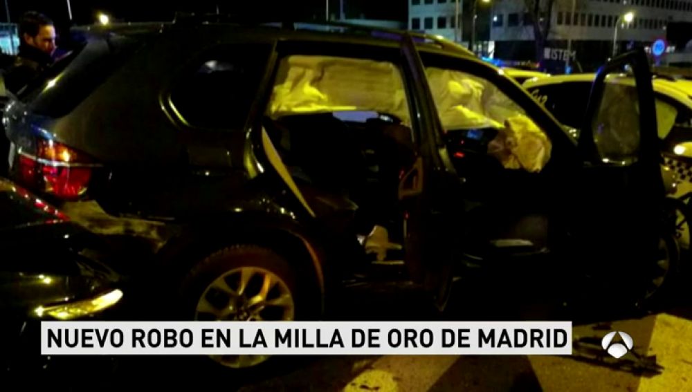 Detienen a tres ladrones en Madrid tras una persecución por la 'Milla de Oro' en la que han resultado heridos varios agentes