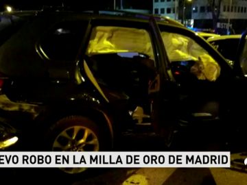 Detienen a tres ladrones en Madrid tras una persecución por la 'Milla de Oro' en la que han resultado heridos varios agentes
