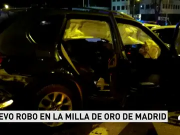Detienen a tres ladrones en Madrid tras una persecución por la 'Milla de Oro' en la que han resultado heridos varios agentes Detienen a tres ladrones en Madrid tras una persecución por la 'Milla de Oro' en la que han resultado heridos varios agentes