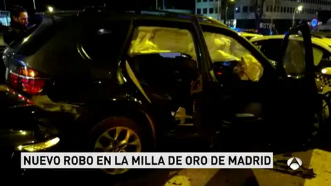 Detienen a tres ladrones en Madrid tras una persecución por la 'Milla de Oro' en la que han resultado heridos varios agentes Detienen a tres ladrones en Madrid tras una persecución por la 'Milla de Oro' en la que han resultado heridos varios agentes