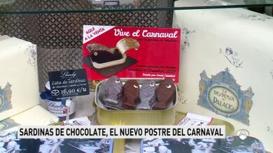 El Carnaval ya tiene su propio postre en Madrid: sardinas de chocolate