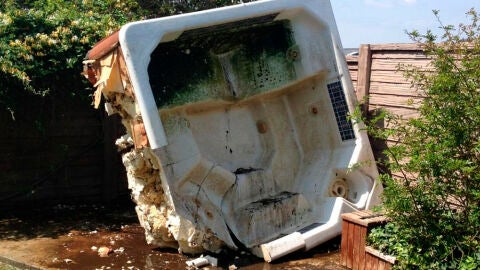 Jacuzzi roto