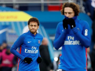 Rabiot, detrás de Neymar