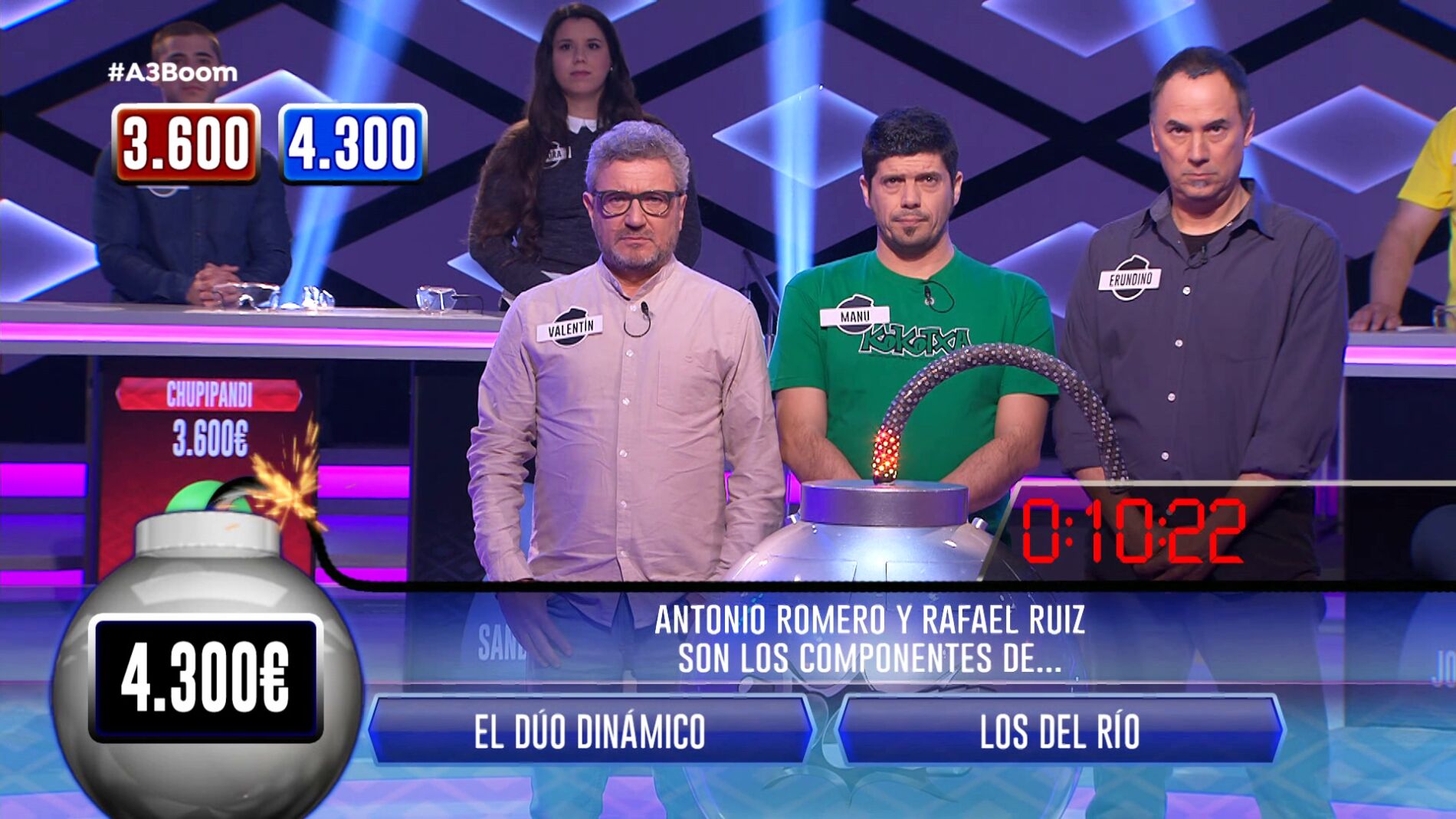 'Los Lobos' de '&iexcl;Boom!'.
