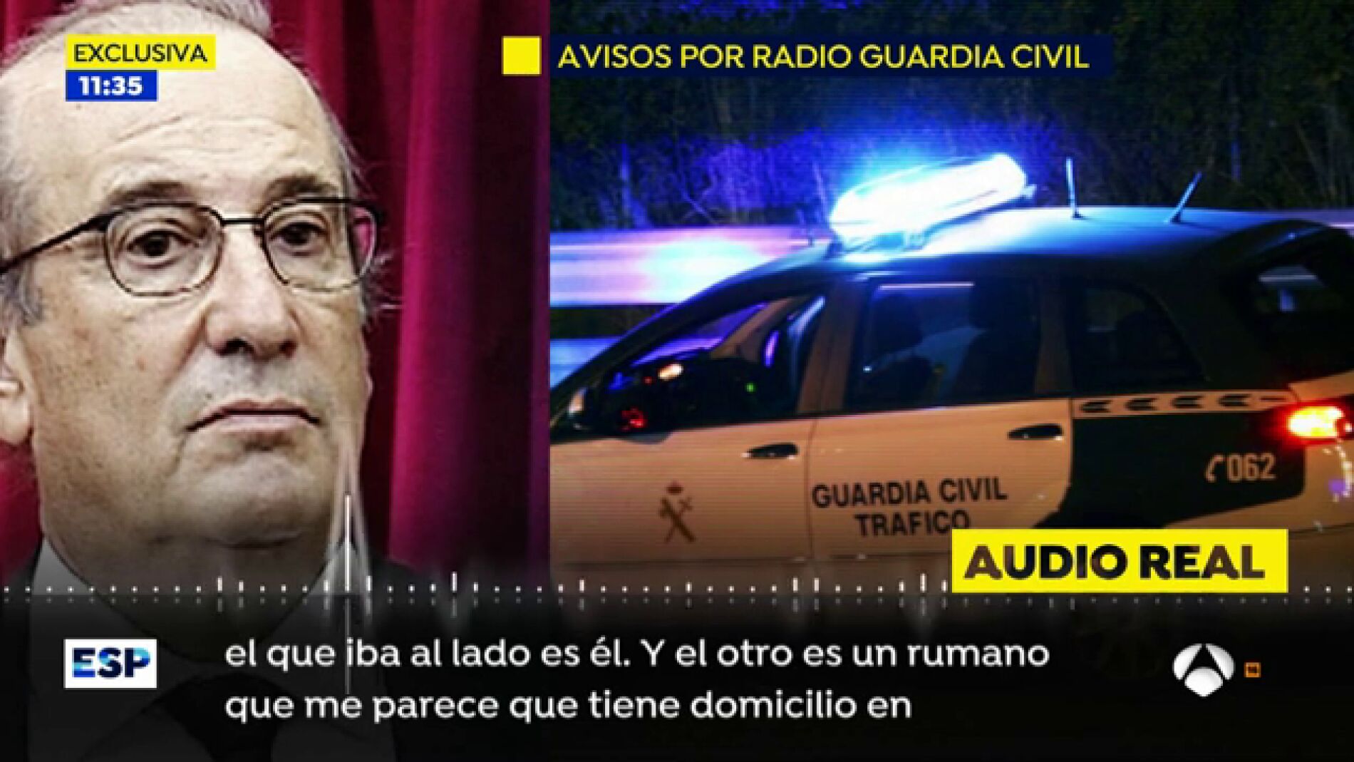 Las grabaciones de los Polic&iacute;as en las que se escucha c&oacute;mo se produjo la persecuci&oacute;n a Francis Franco