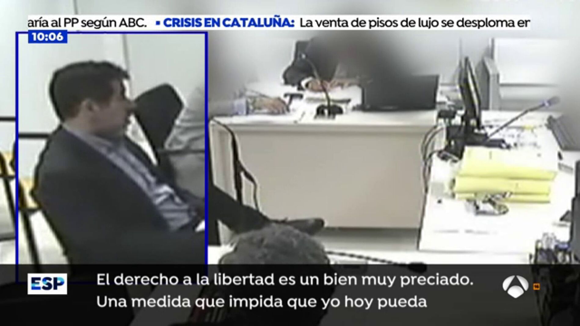 S&agrave;nchez: "Una medida que impida que pueda regresar a Barcelona no va a solucionar un problema que existe en Catalu&ntilde;a"