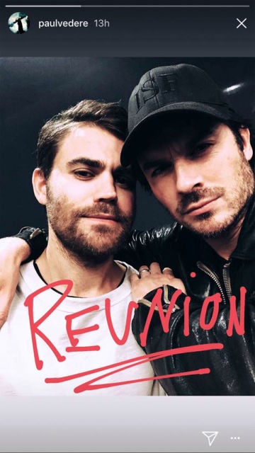 Paul Wesley y Ian Somerhalder 
