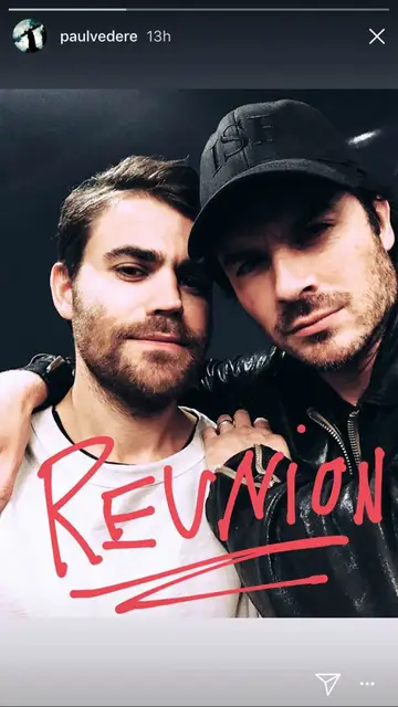 Paul Wesley y Ian Somerhalder Paul Wesley y Ian Somerhalder