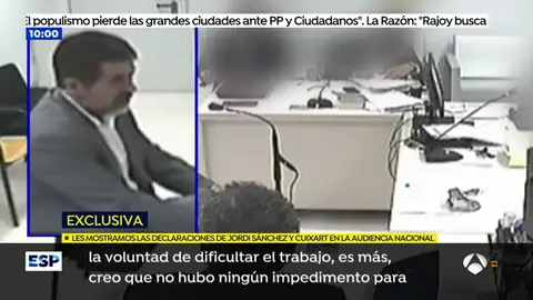 Jordi Sànchez Sànchez: "Una medida que impida que pueda regresar a Barcelona no va a solucionar un problema que existe en Cataluña"