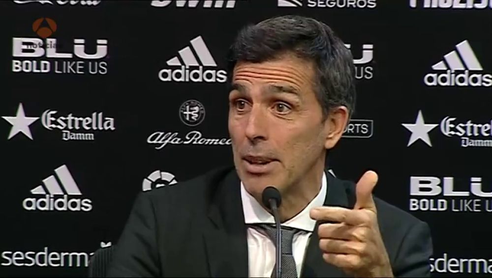 Muñiz: "No decir que el árbitro nos ha perjudicado en el derbi es de ser tonto"