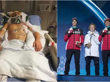 Mark McMorris, 'snowboarder' que estuvo muy grave y ha ganado el bronce en PyeongChang Mark McMorris, 'snowboarder' que estuvo muy grave y ha ganado el bronce en PyeongChang