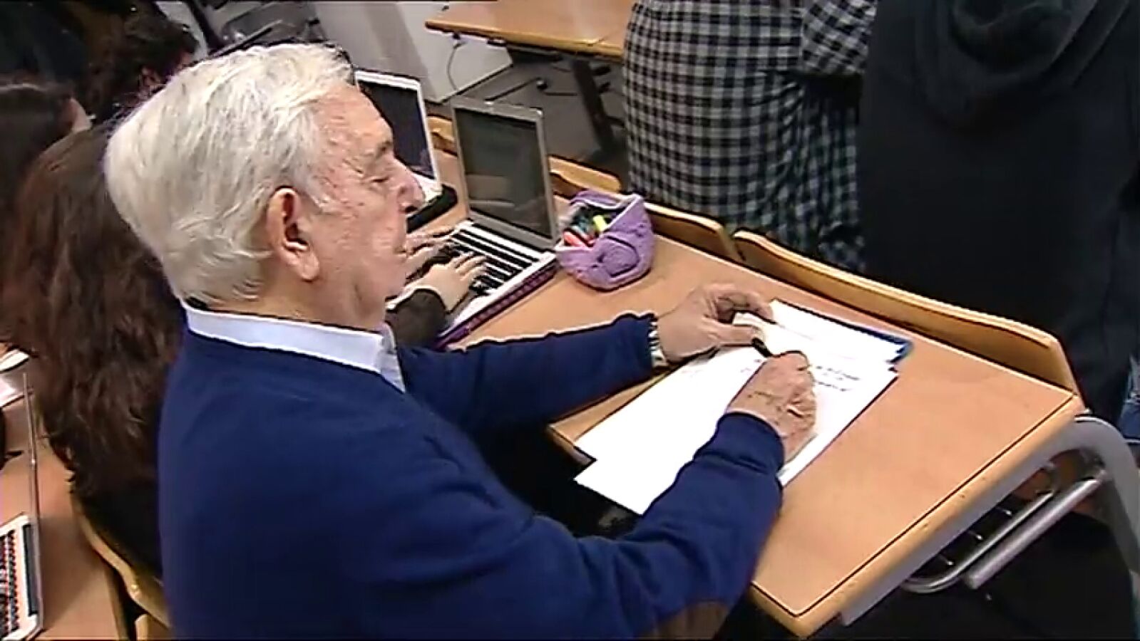 Un estudiante de Geografía e Historia de 80 años se va de Erasmus a Verona