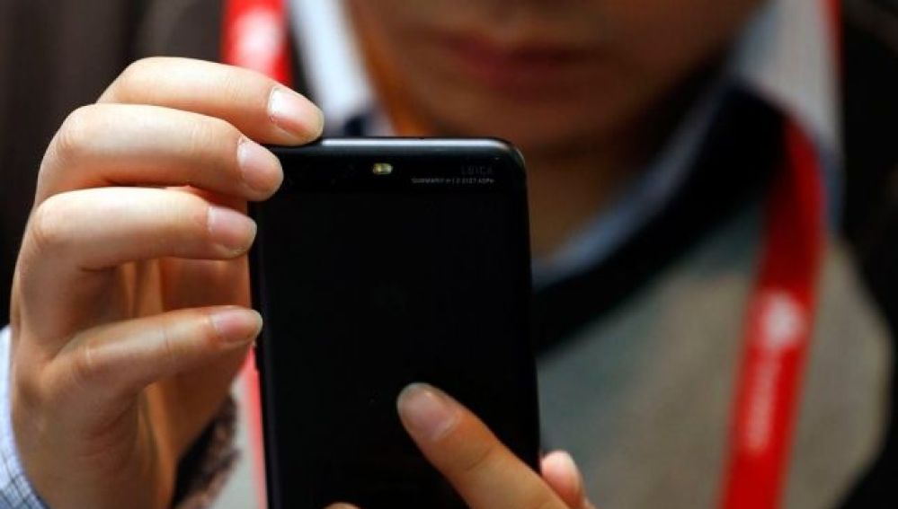 Un móvil Huawei