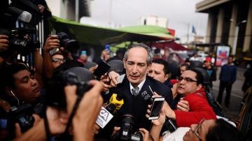 El expresidente de Guatemala Álvaro Colom