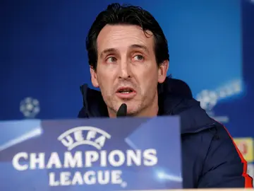 Unai Emery, en rueda de prensa Unai Emery, en rueda de prensa
