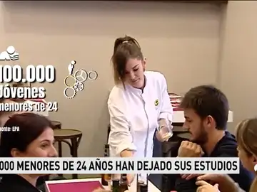 Aumenta el número de jóvenes que dejan los estudios para incorporarse cuanto antes al mercado laboral Aumenta el número de jóvenes que dejan los estudios para incorporarse cuanto antes al mercado laboral