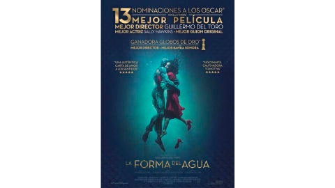 Póster de 'La forma del agua'