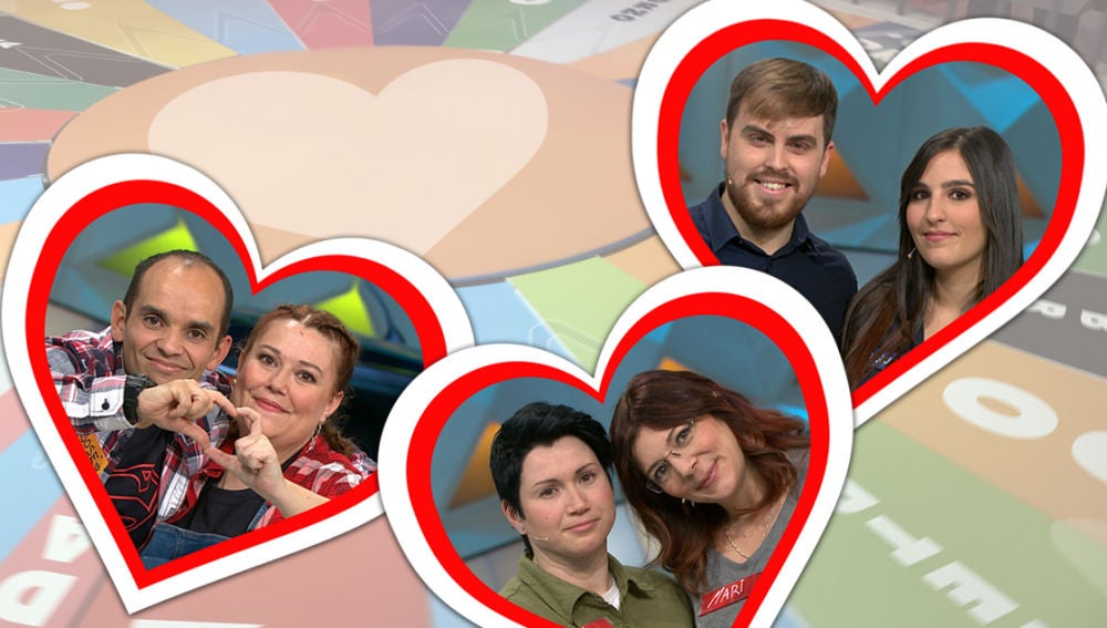 La ruleta especial enamorados